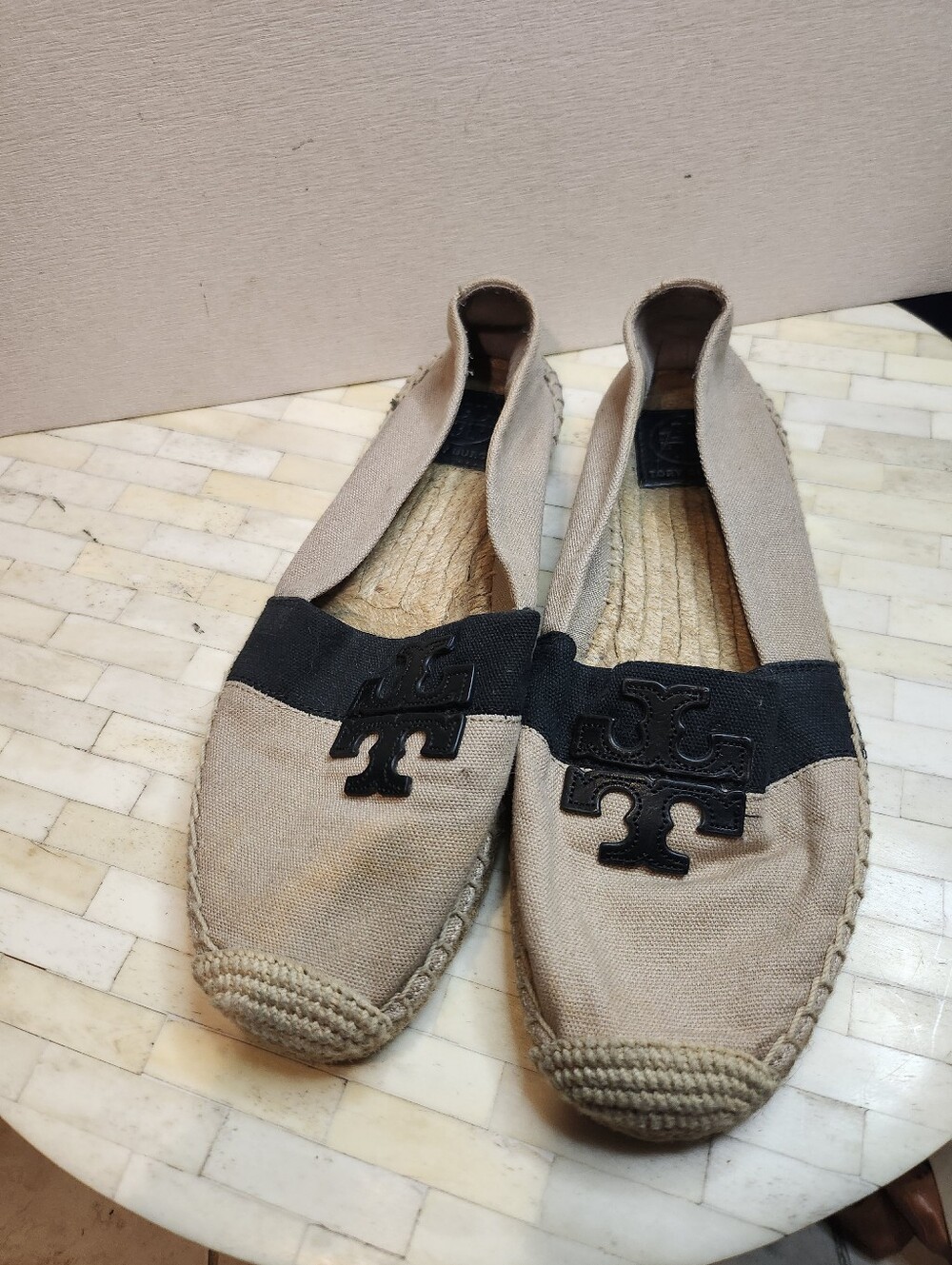 Tory Burch Weston Flat Espadrilles size 8.5